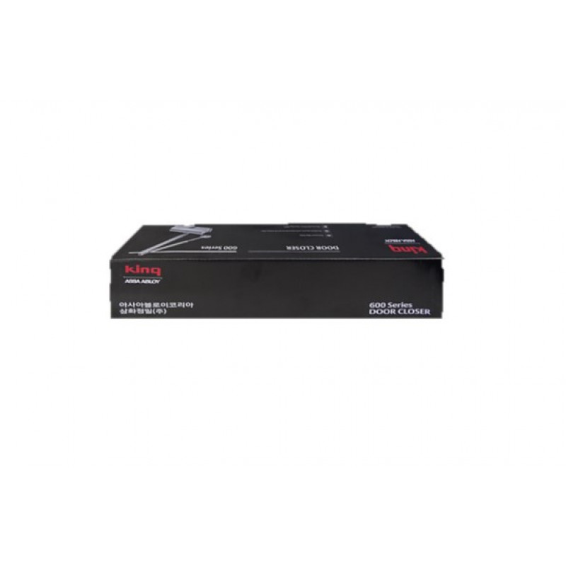 Доводчик 75 кг King (ASSA ABLOY) 600Series серебряный