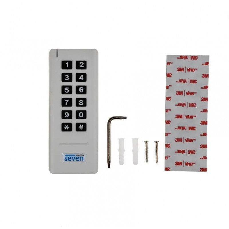 Беспроводной комплект контроля доступа с радиобрелками SEVEN LOCK SL-7705r