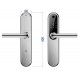 Розумний дверний біометричний замок SEVEN LOCK SL-7768BF silver