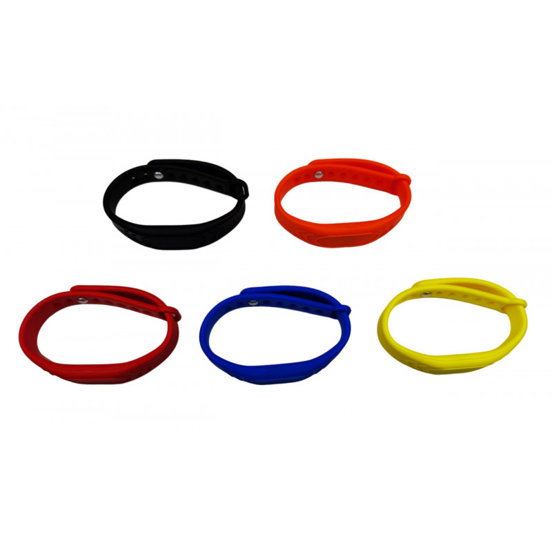 RFID браслет с чипом EM-Marin SEVEN R-63 желтый