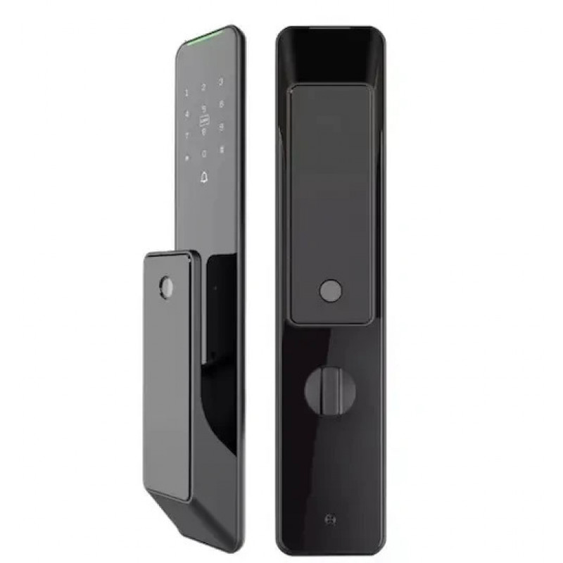 Розумний дверний біометричний замок SEVEN LOCK SL-7775BF black
