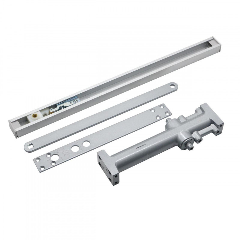Доводчик двери врезной 35-65 кг SEVEN DC-7746 silver