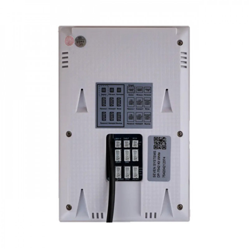 Відеодомофон 4 дюйми SEVEN DP–7541 white