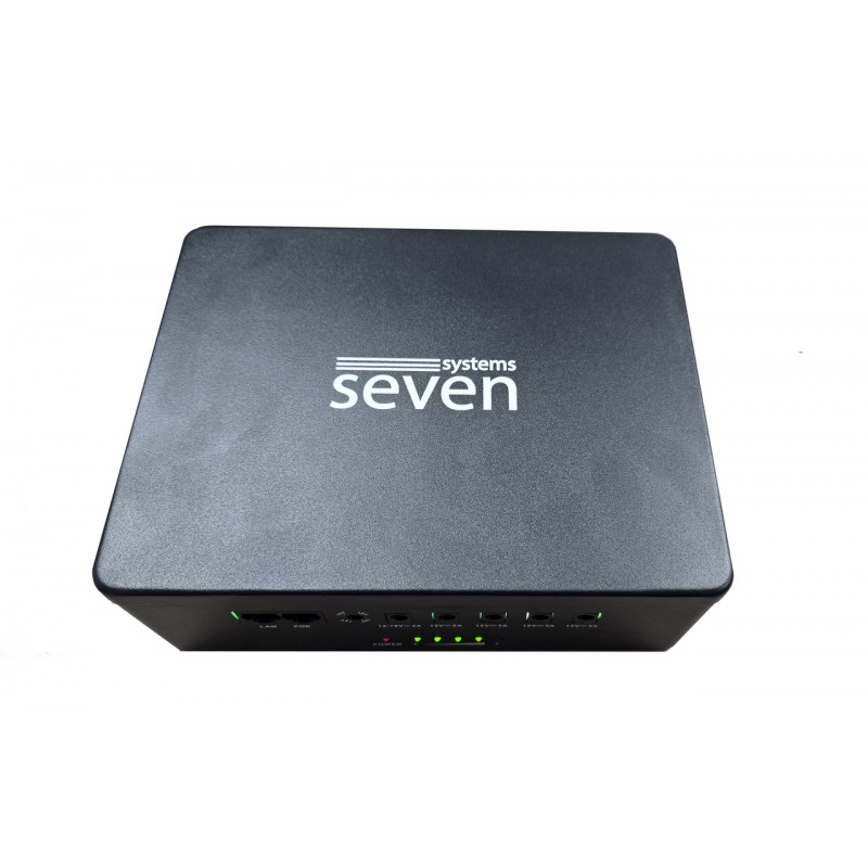 ДБЖ SEVEN UPS-7960 black 60W LiFePO4 з регулюванням вихідної напруги