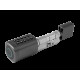 Розумний дверний біометричний замок (циліндр) SEVEN LOCK SL-7773BF black (40-106 мм)