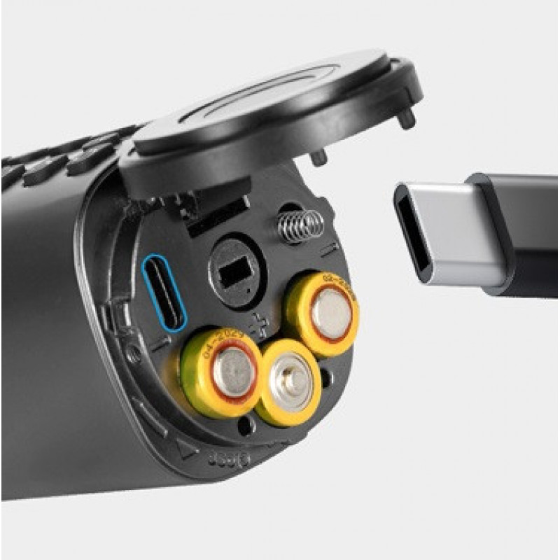 Розумний дверний біометричний замок (циліндр) SEVEN LOCK SL-7773BF black (40-106 мм)