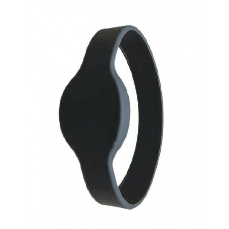 RFID браслет с чипом MIFARE SEVEN R-65 черный (65 мм)
