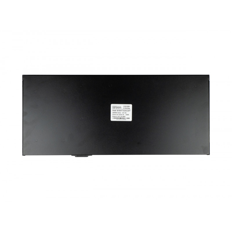 PoE комутатор (switch) 24 порти SEVEN P-73224G-2SFP