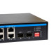 PoE комутатор (switch) 24 порти SEVEN P-73224G-2SFP