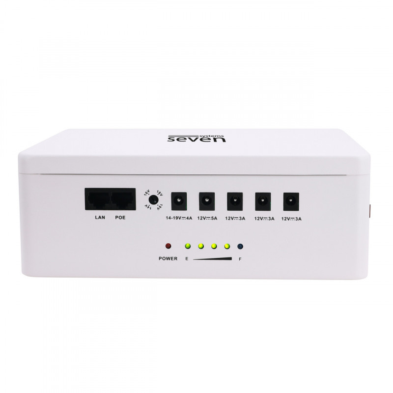 ДБЖ SEVEN UPS-7960 white 60W LiFePO4 з регулюванням вихідної напруги