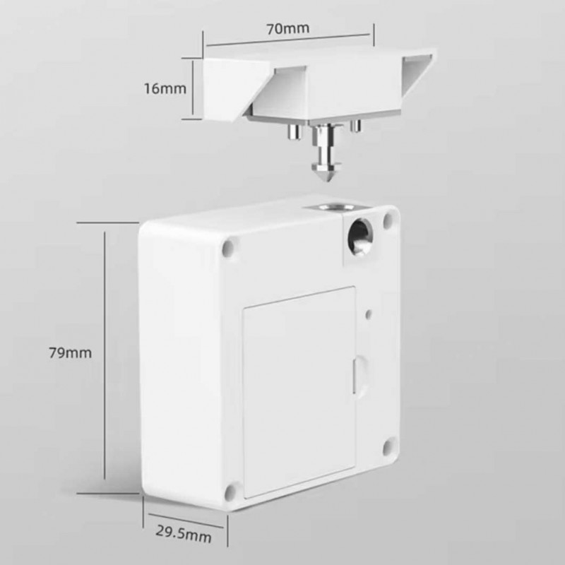 Меблевий RFID замок SEVEN LOCK SL-7733 white
