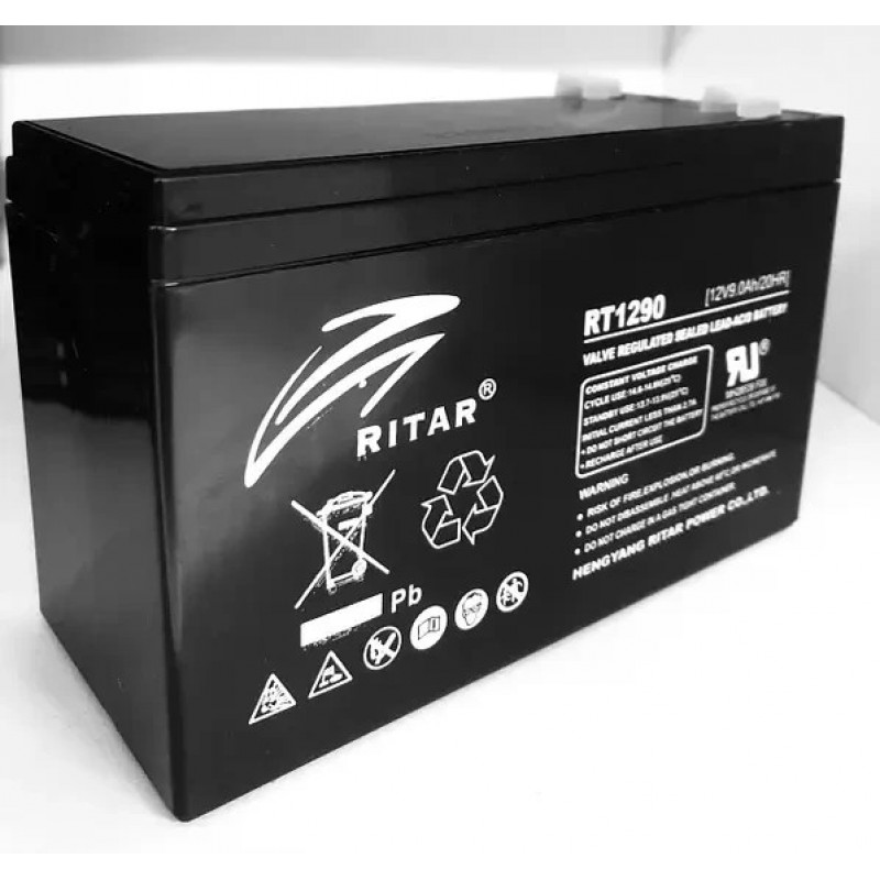 Аккумуляторная батарея Ritar RT1290 12В/9Ач