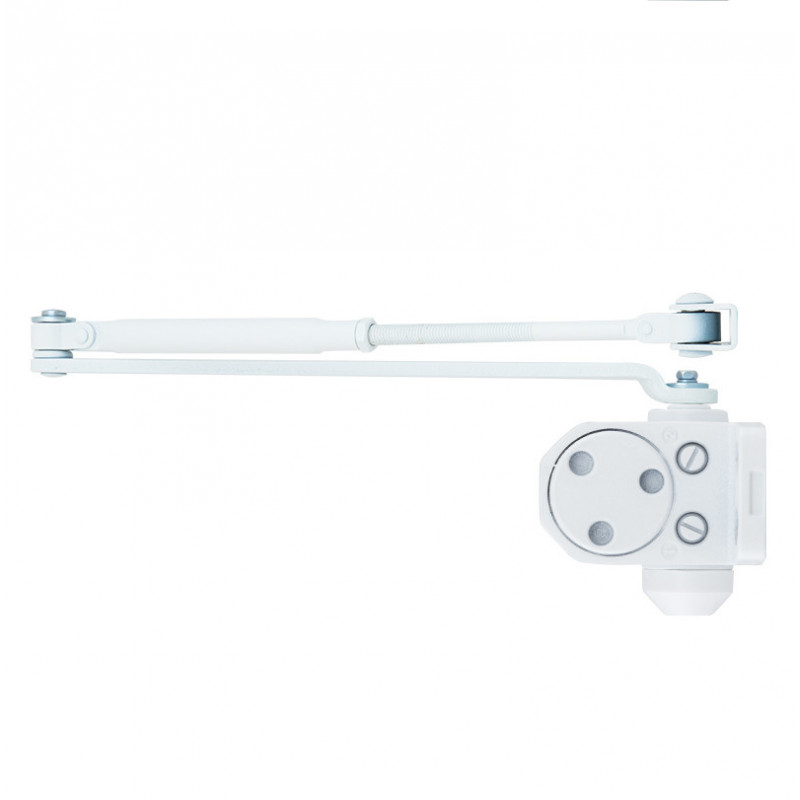 Доводчик двери 45-75 кг SEVEN DC-7743 white