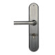 Розумний дверний біометричний замок SEVEN LOCK SL-7768BF (85мм) silver