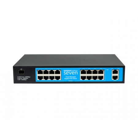 Облачно управляемый гигабитный 19-портовый PoE-коммутатор SEVEN GPS316
