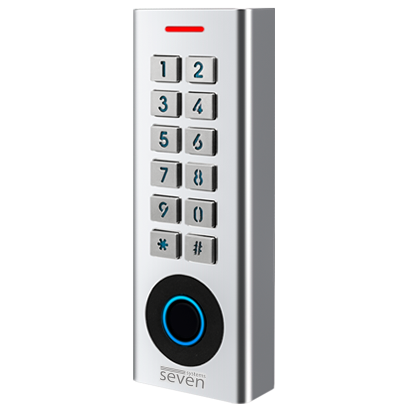 Біометричний Smart контролер доступу з вбудованим зчитувачем SEVEN CR-7474BF MF