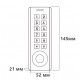 Біометричний Smart контролер доступу з вбудованим зчитувачем SEVEN CR-7474BF MF
