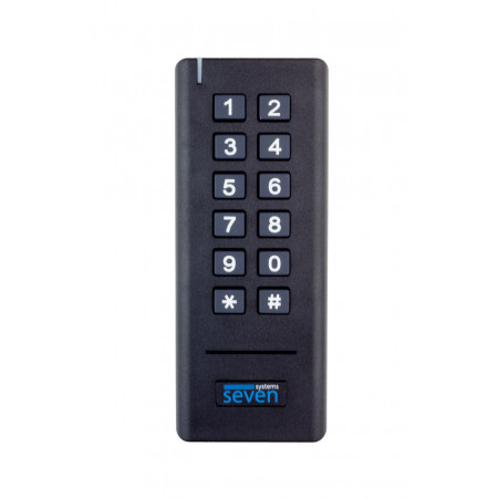 Бездротова клавіатура з вбудованим зчитувачем SEVEN LOCK SK-7712b