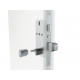 Розумний дверний біометричний замок (циліндр) SEVEN LOCK SL-7774BF silver (35-90 мм)
