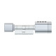 Розумний дверний біометричний замок (циліндр) SEVEN LOCK SL-7774BF silver (35-90 мм)