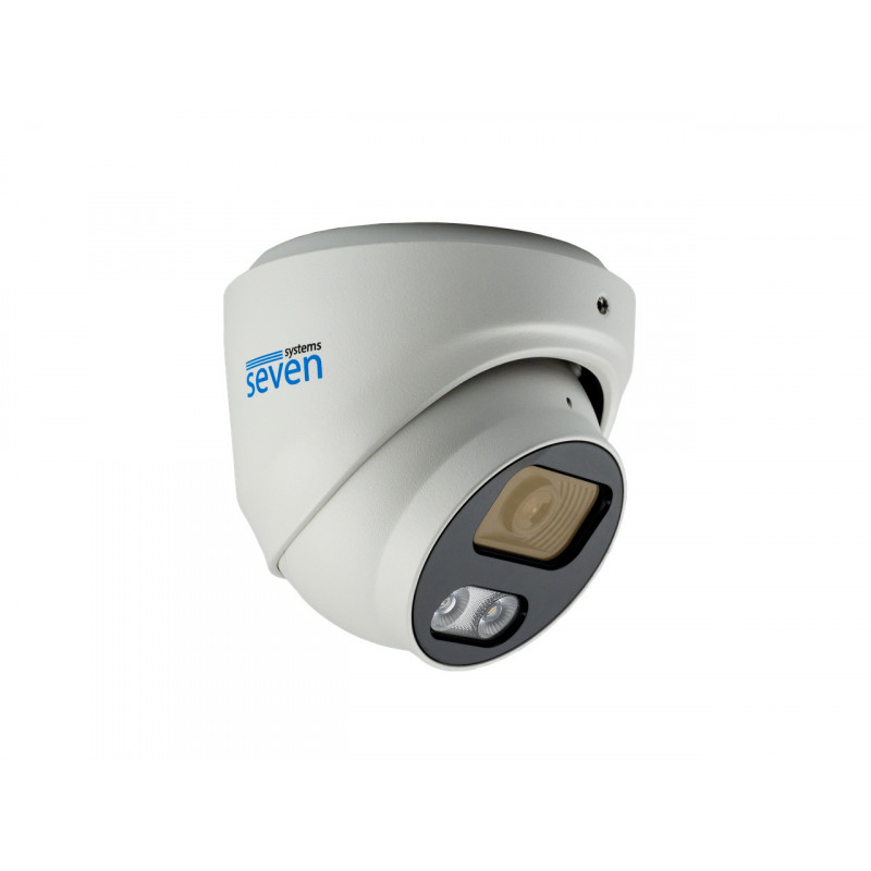 IP-відеокамера 2 Мп SEVEN IP-7212PA-DL white 2,8 мм з розумним подвійним підсвічуванням
