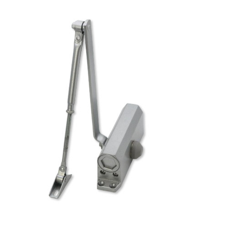 Доводчик двери 25-45 кг SEVEN DC-7741 silver