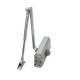 Доводчик двери 25-45 кг SEVEN DC-7741 silver