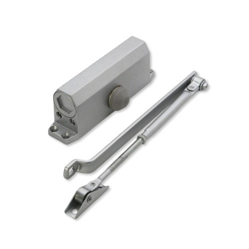 Доводчик двери от 75 до 100 кг SEVEN DC-7744 silver