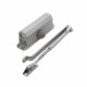 Доводчик двери от 75 до 100 кг SEVEN DC-7744 silver