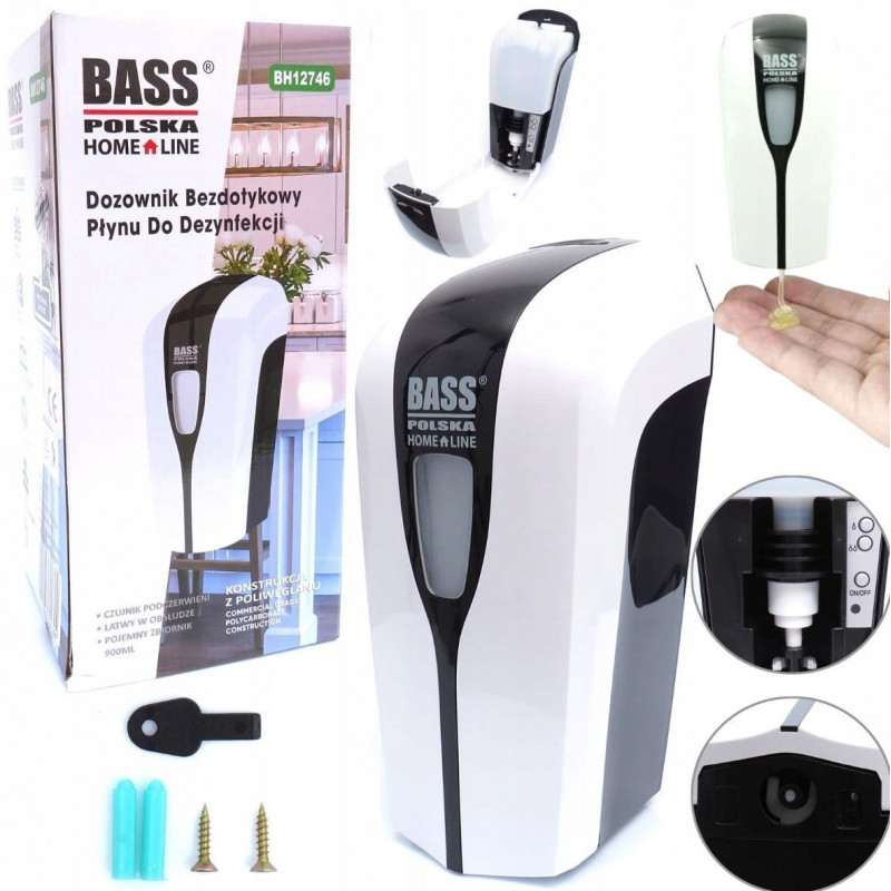 Автоматический бесконтактный дозатор для жидкого мыла Bass Polska BH 12746