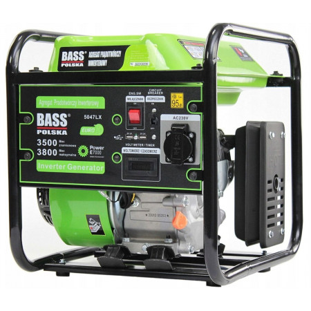 Інверторний бензиновий генератор Bass Polska BP-5047 LX 3,8 кВт
