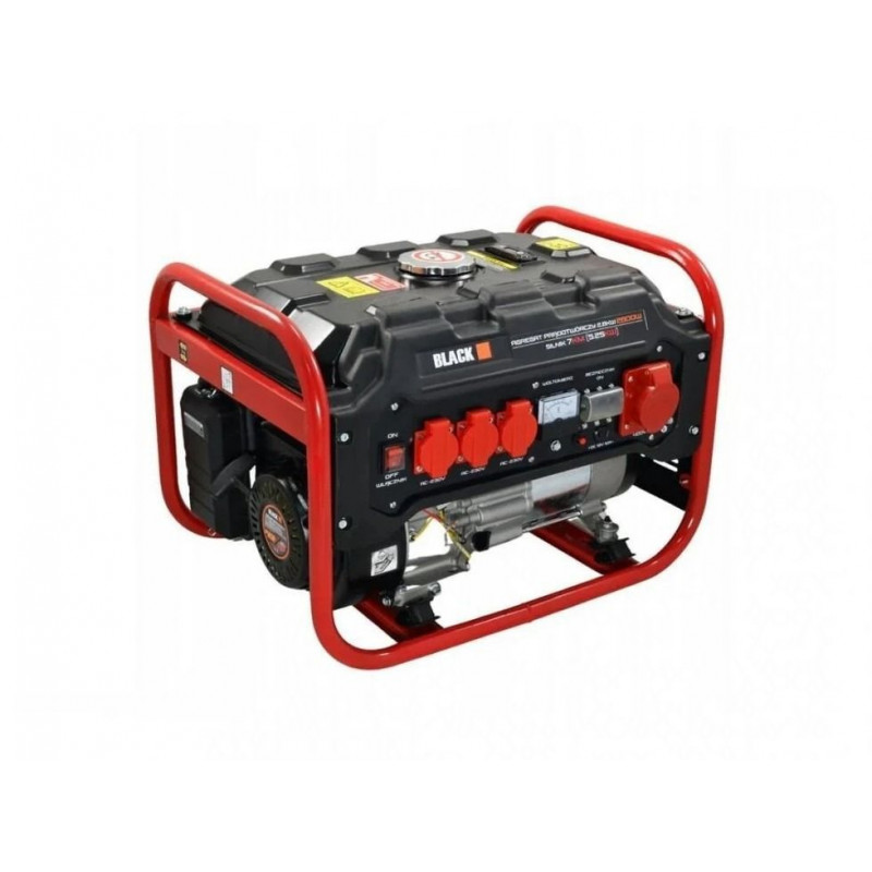 Бензиновий генератор Black Tools 13606 3.5 кВт 7HP 212см³