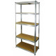 Стеллаж складской металлический 180x90x40см плита 4см Вес 14.5кг