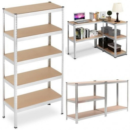 Стеллаж складской металлический 180x90x40см плита 4см Вес 14.5кг