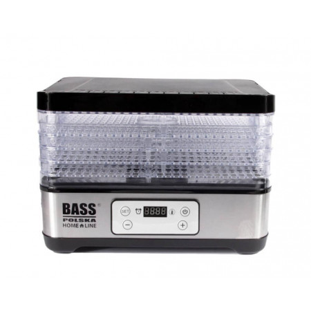 Сушарка для овочів та фруктів 300 Вт, з регульованими лотками Bass Polska BH-10603