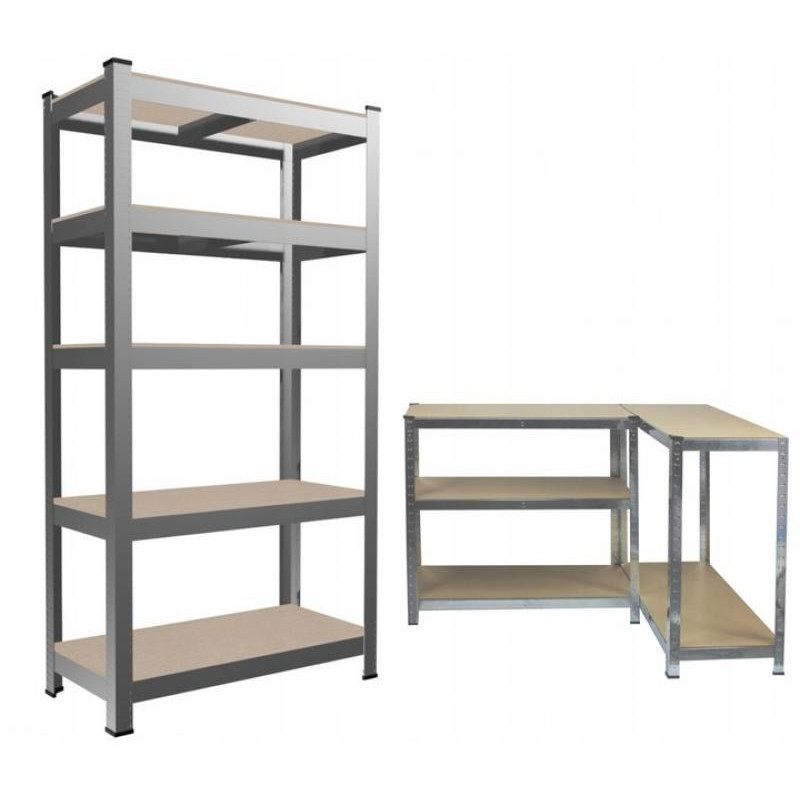 Стеллаж складской металлический 180x90x40см плита 4см Вес 14.5кг