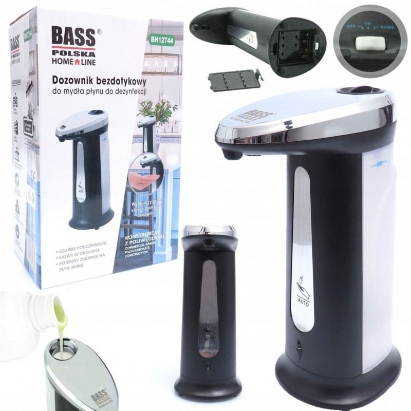Автоматический бесконтактный дозатор для жидкого мыла Bass Polska BH 12744
