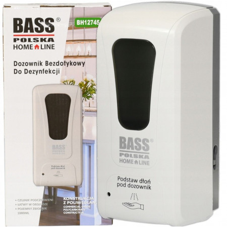 Автоматический бесконтактный дозатор для жидкого мыла Bass Polska BH 12745