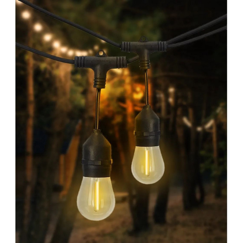 Декоративна гірлянда Garden Line 15 LED 15 м Теплий-білий SOL1267