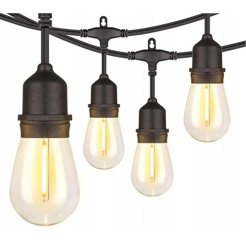 Декоративна гірлянда Garden Line 15 LED 15 м Теплий-білий SOL1267
