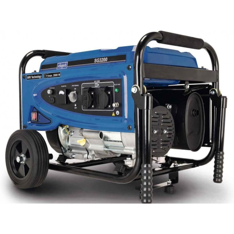 Генератор бензиновий 2.8kW AVR Scheppach SG 3200