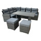 Садові меблі Garden Line MARINNE ABI3453 комплект 4 шт, сірий