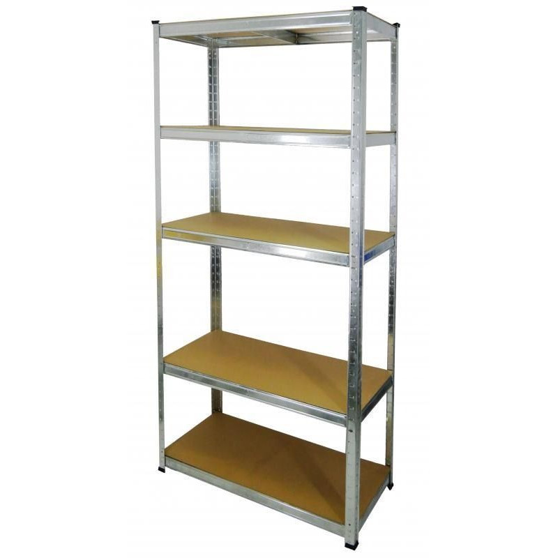 Стеллаж складской металлический 180x90x40см плита 4см Вес 29кг 2шт в коробке