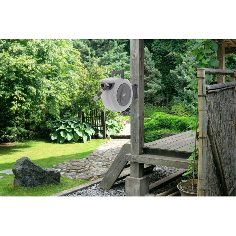 Котушка зі шлангом Gardena Roll-Up XL Automatic настінна 30 м ZHO9715
