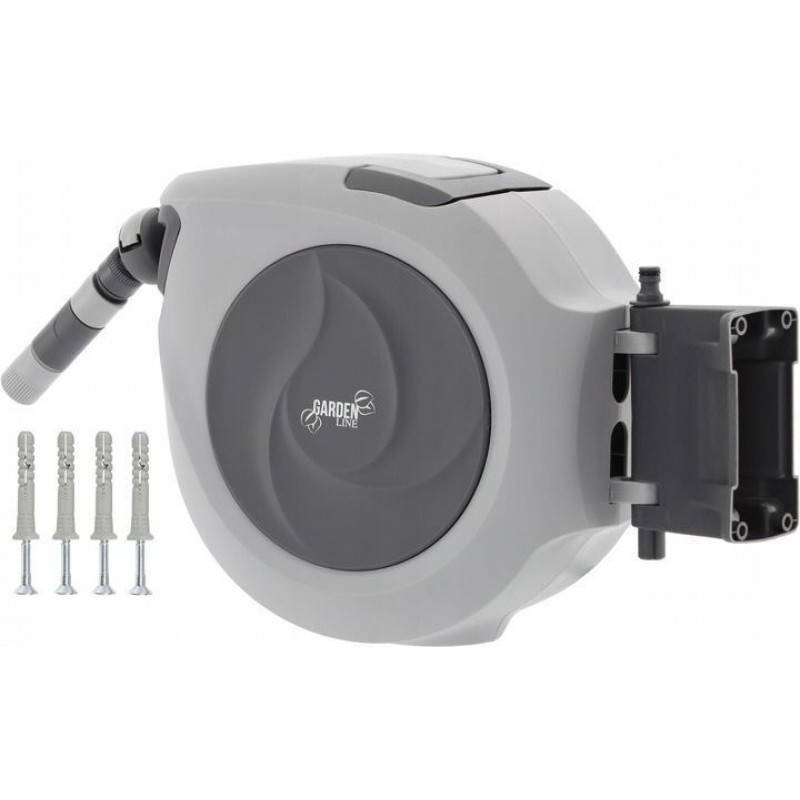 Котушка зі шлангом Gardena Roll-Up XL Automatic настінна 20 м ZHO9722