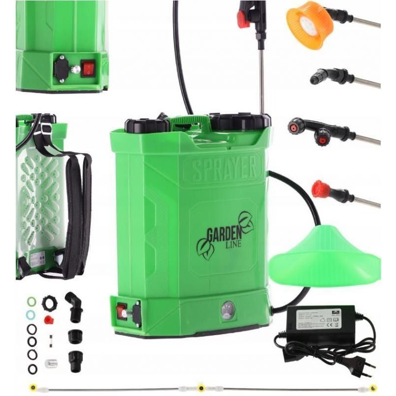 Обприскувач акумуляторний 10л Garden line AOK1626