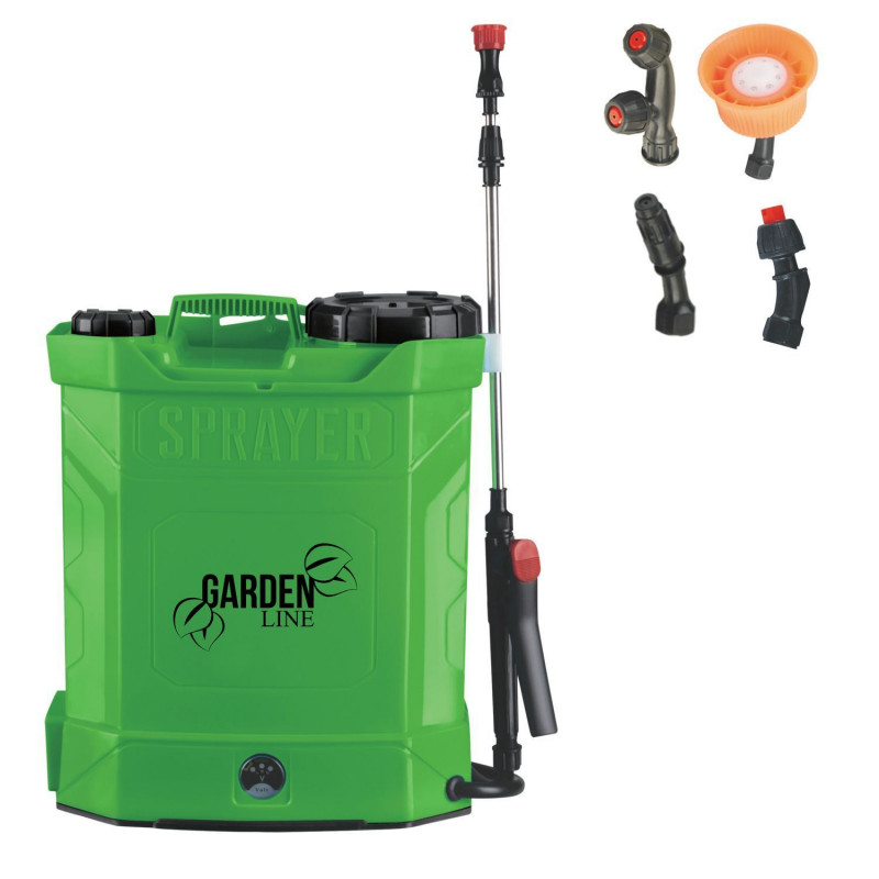 Обприскувач акумуляторний 10л Garden line AOK1626