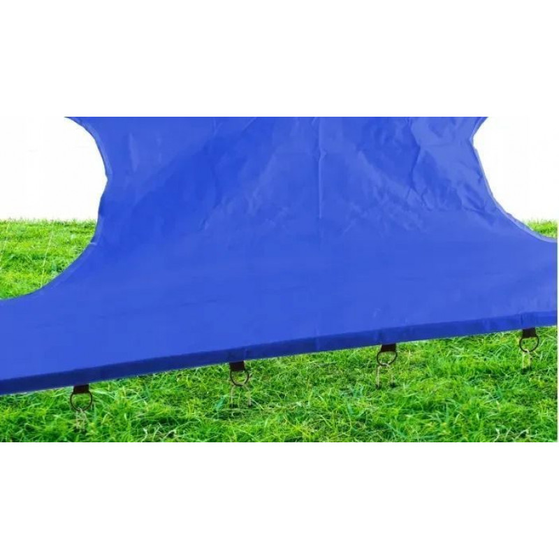 Портативные футбольные ворота с сеткой и мишенью 240х170х85 см. Garden Line TIS7420