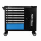 Тележка с инструментами Kraft&Dele KD1069, 309 шт
