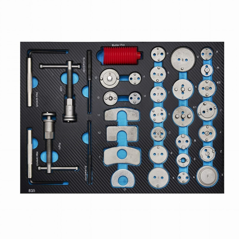 Тележка с инструментами Kraft&Dele KD1069, 309 шт